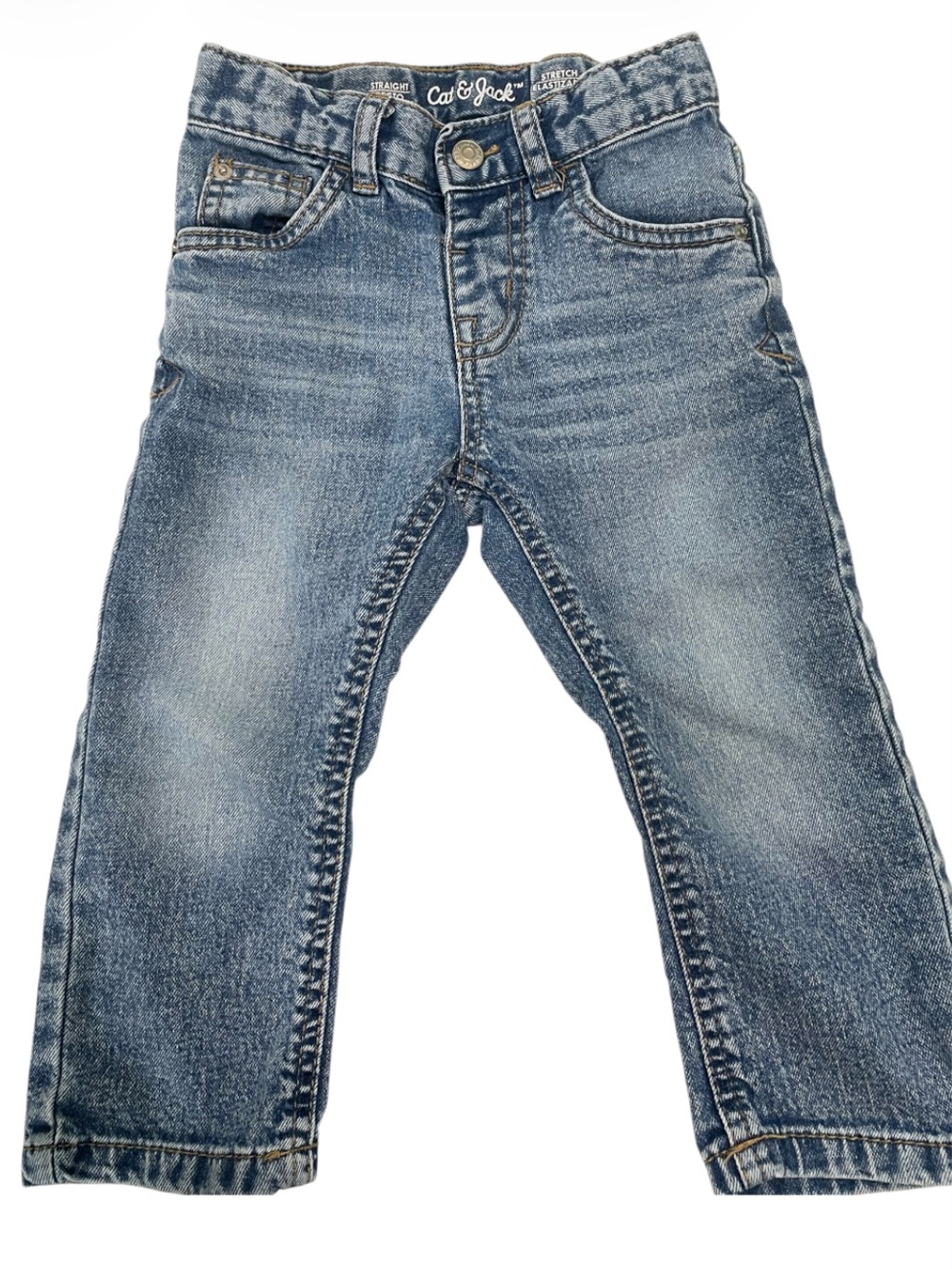 Cat & Jack Light Blue Boys Straight-Leg Jeans